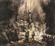 The Three Crosses Rembrandt